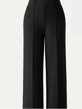 OGL Womens Black Pull On Dress Pants Size 2XL